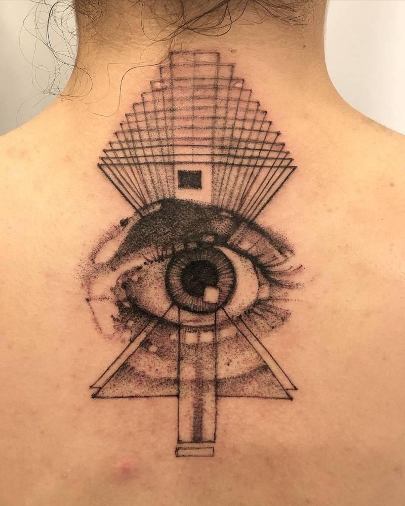 What does an eye tattoo mean? — All about tattoo