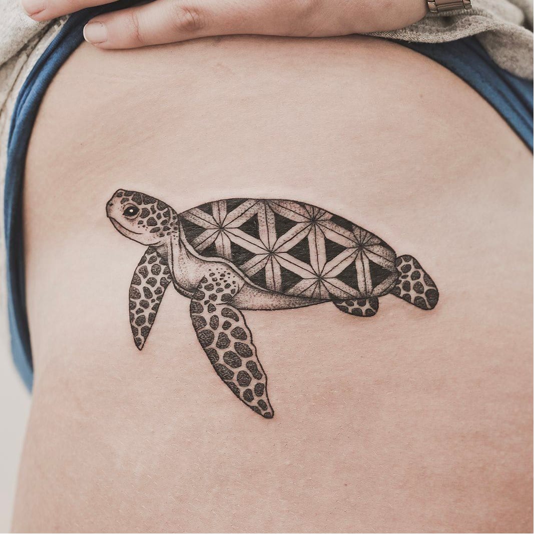 Значение татуировки черепаха