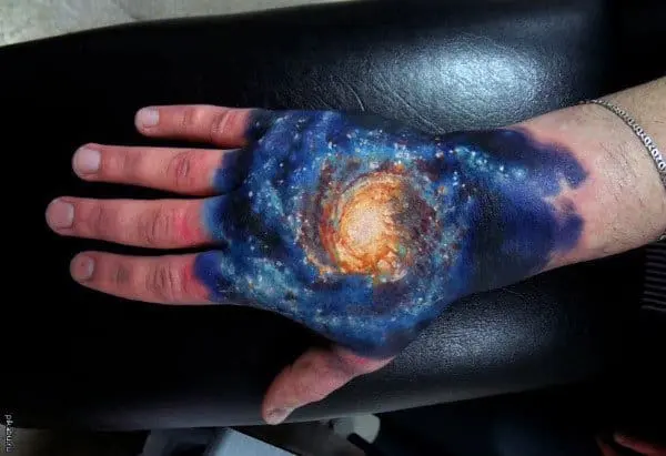 Tattoo Milky Way On The Wrist