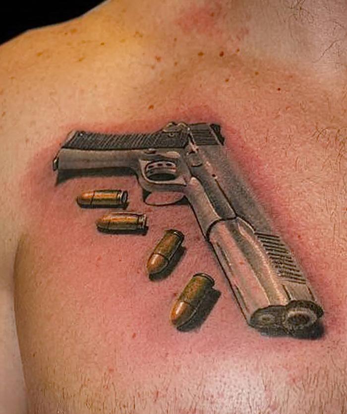 Bullet Tattoo Meaning - All about tattoos