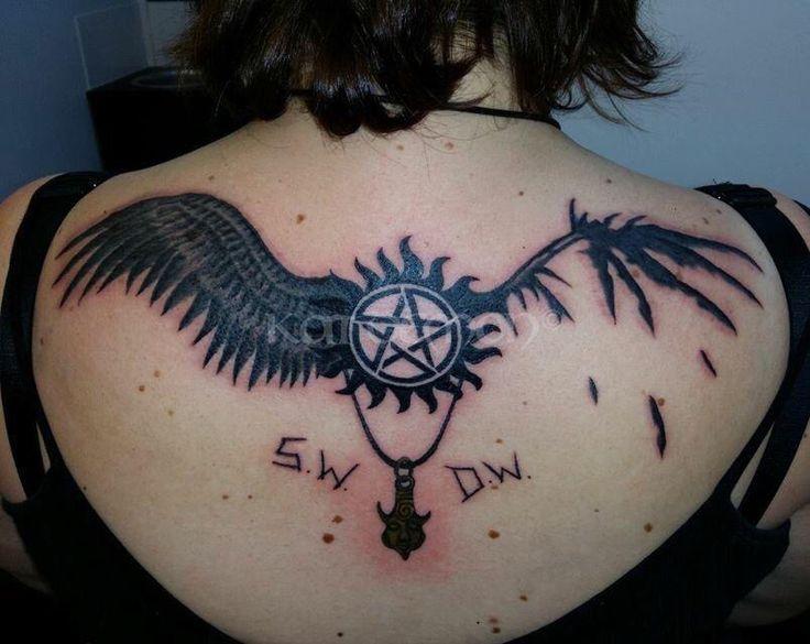 Supernatural tatoo sou do ak zèl