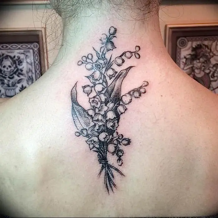 lily of the valley tattoo