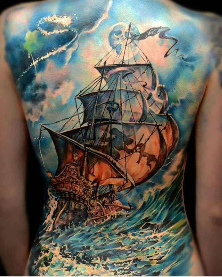 The meaning of the ship tattoo - All about the tattoo