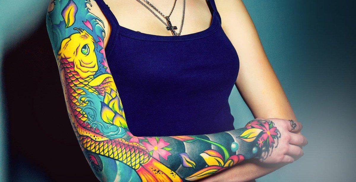 tatuatge de peix daurat