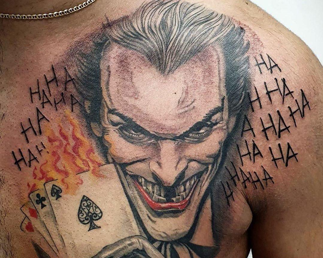 The meaning of the Joker tattoo - All about the tattoo