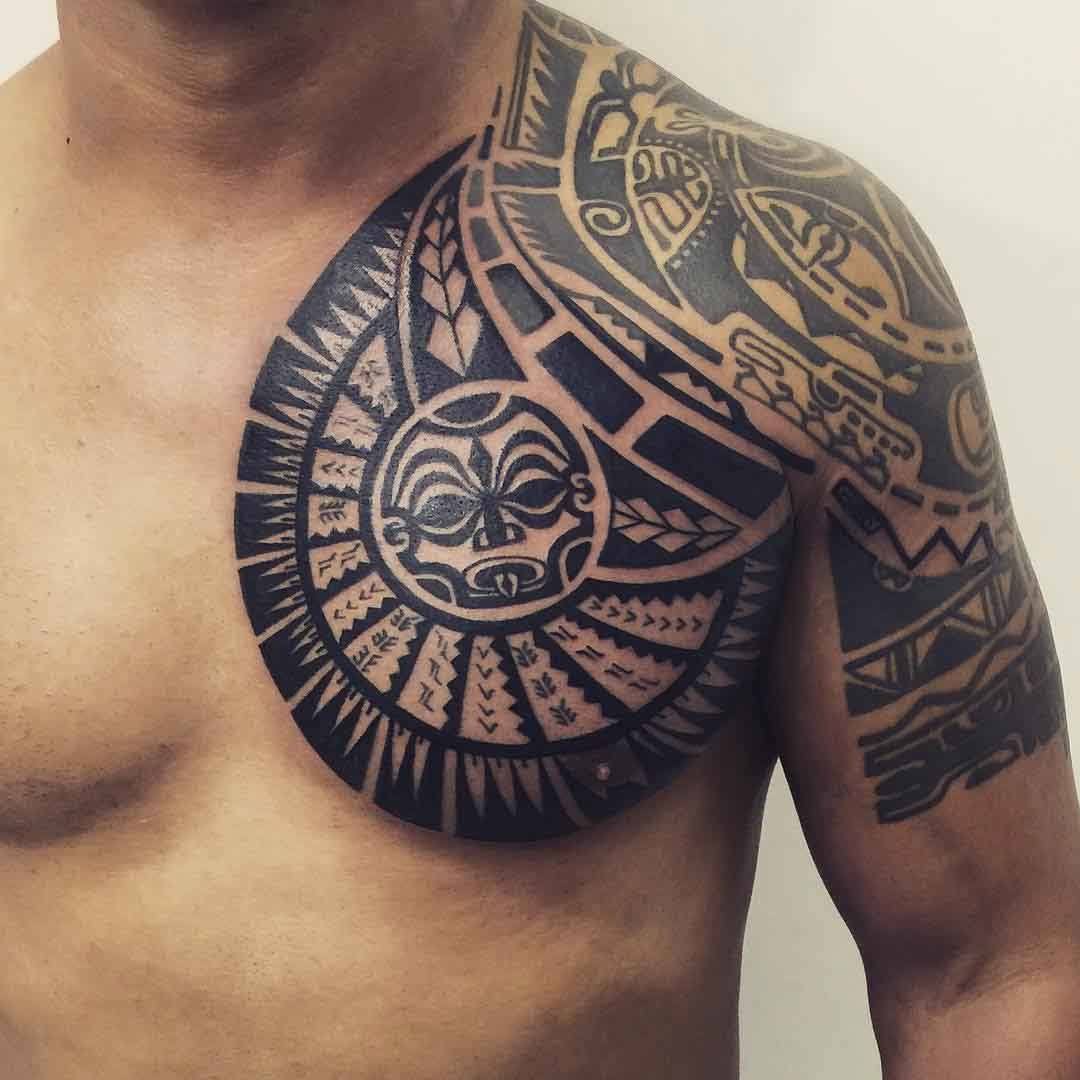 Фото полинезийские тату на теле.