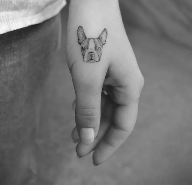 Dog tattoo