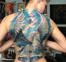 Pegasus Tattoo  meaning photos sketches and examples