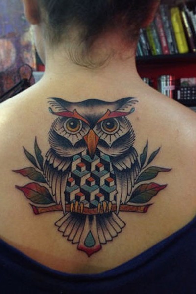 108 татуировок совы и феи для женщин