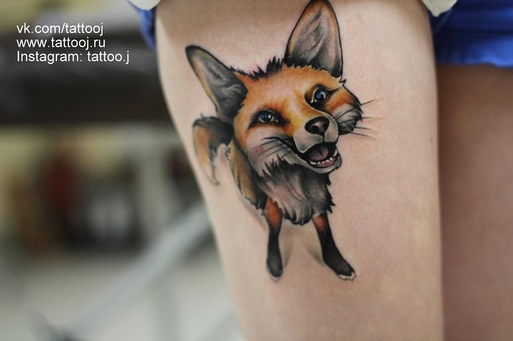 110 татуювань лисиці: кращі дизайни і значення