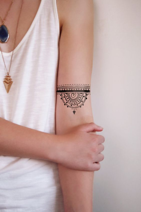 110 татуировок мандалы для женщин