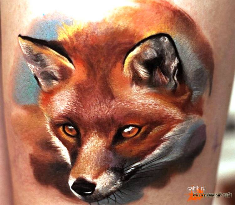 I-114 fox tattoos: okusho emasikweni ahlukene