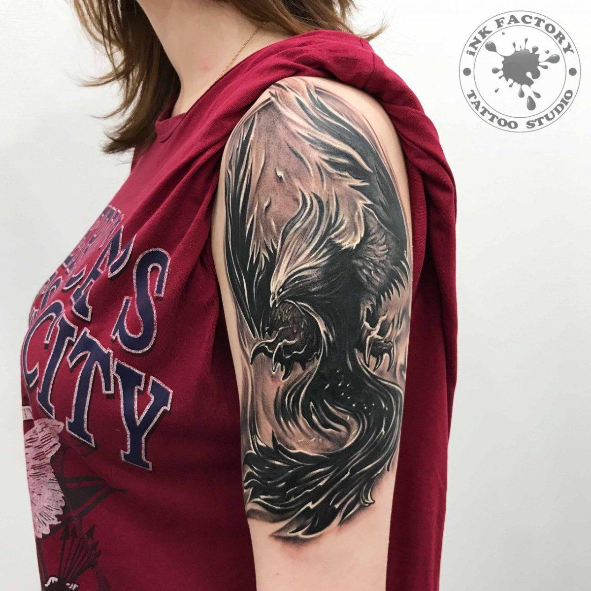 120 Phoenix tetovējumi: labākais dizains un nozīme