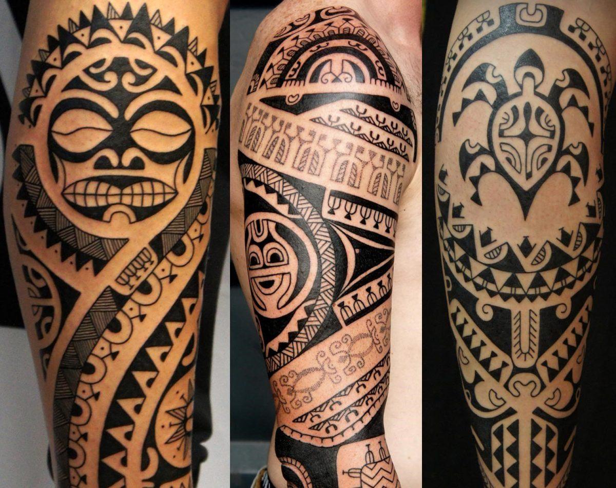 125 Maori-Tattoos: 5 Muster
