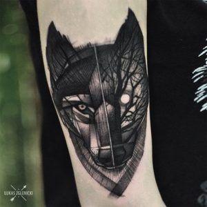 145 tatuaxes de lobo: mellor deseño e significado