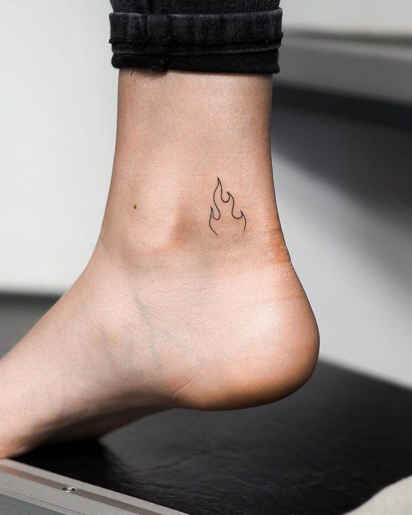 150 Small Ankle Tattoos