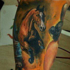 150 татуювань коні: кращі дизайни і значення