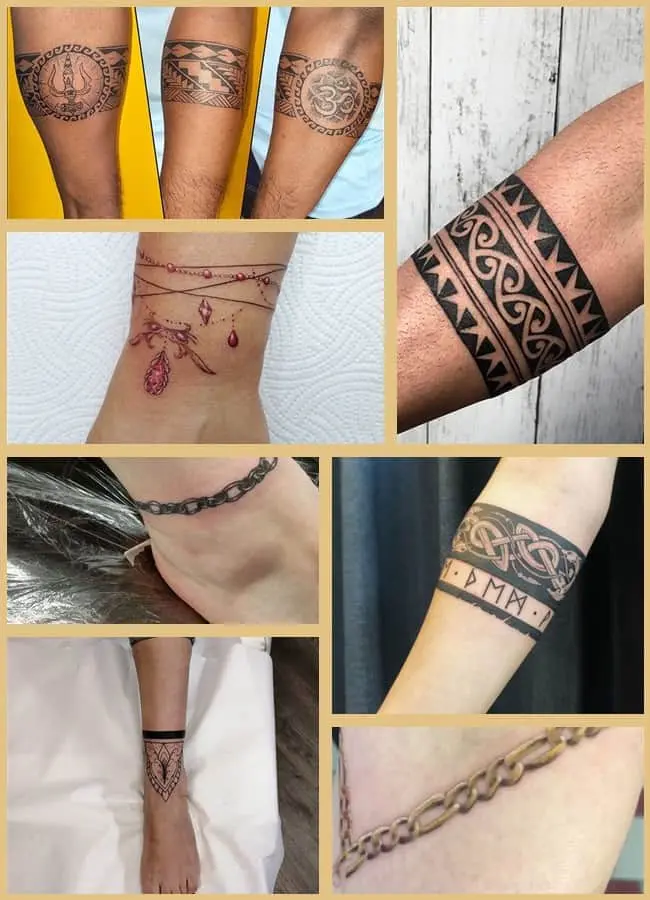 Tattoo 170 n'ụkwụ (ụdị na nsogbu)