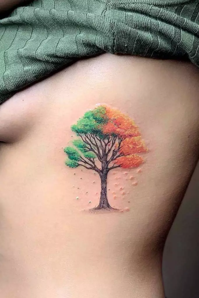 Татуировки с деревом жизни: что это такое и в чем его значение