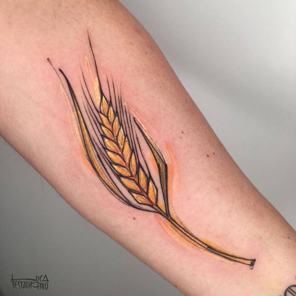 45 татуировок пшеницы и других злаков (и их значения)