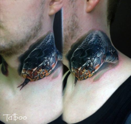 220 татуировок на шее - удивительные фото и дизайны