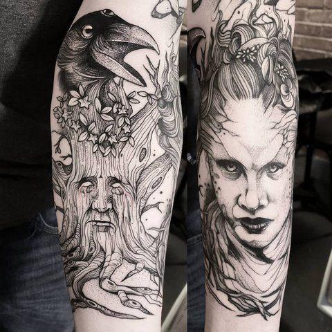 30 tatuazhe të frymëzuar nga saga e Game of Thrones