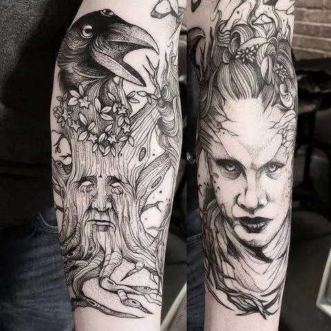 30 tato yang terinspirasi oleh kisah Game of Thrones