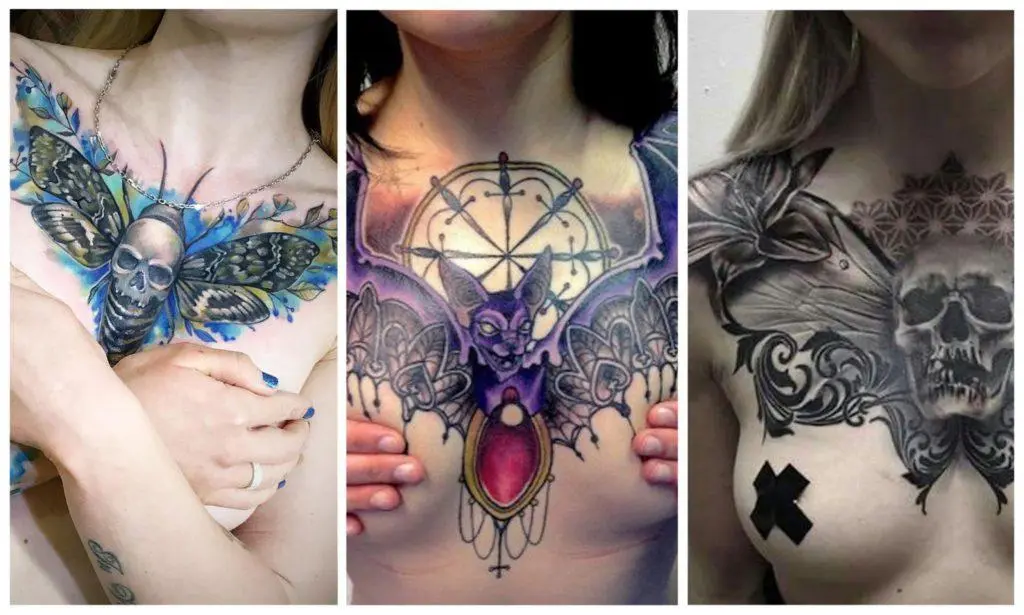 37 tatuaxes no peito das que podes namorar: fotos, ideas e consellos