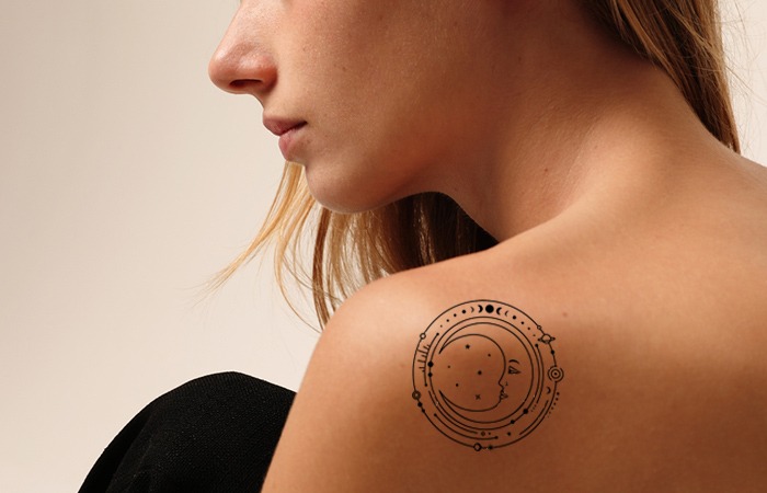 Татуировки ЛУНЫ со смыслом и красивым и оригинальным дизайном