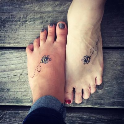 42 Татуировки для мамы и дочки (со смыслом)