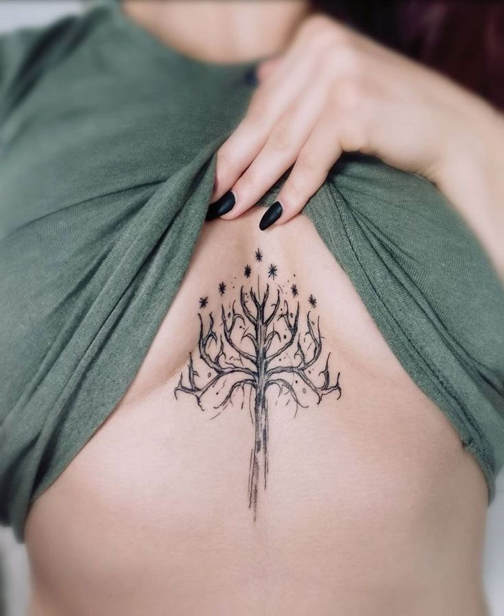Татуировки с деревом жизни: что это такое и в чем его значение
