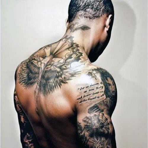 + более 120 татуировок фраз для мужчин