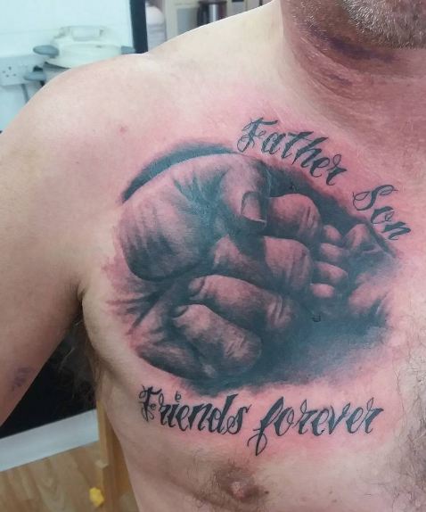 58 крутых идей для татуировок отцу и сыну