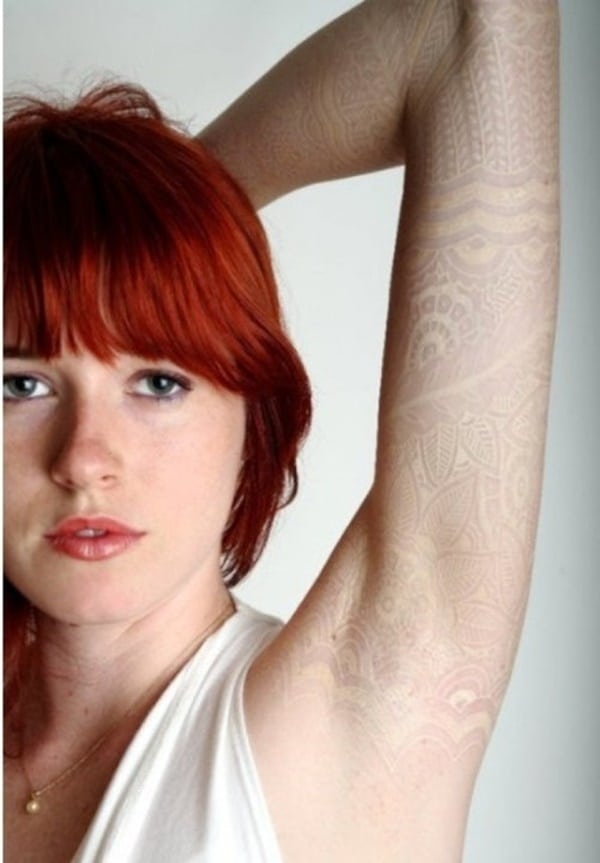 60 белых татуировок: женственные и нежные, очаровательные и загадочные