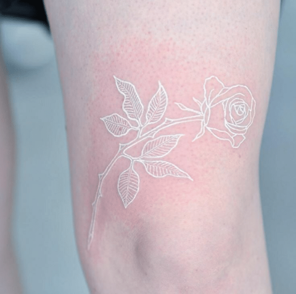 60 белых татуировок: женственные и нежные, очаровательные и загадочные