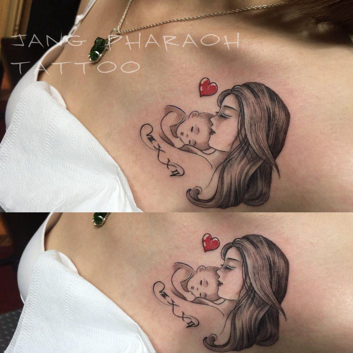 60个妈妈的婴儿纹身，表达他们的爱