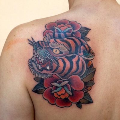 60 татуировок тигра для женщин и их значение