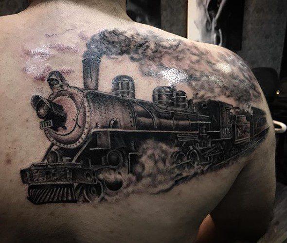 65 Train Tattoos (a wat se mengen)