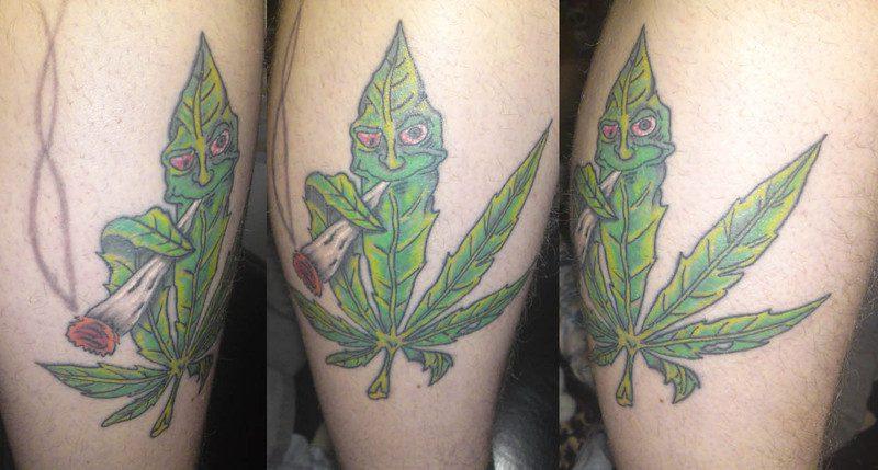 татуировки фото марихуаны