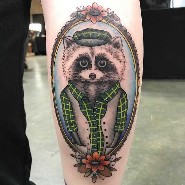 75 tattoos wolverine ຫຼື raccoon (ແລະຄວາມຫມາຍຂອງເຂົາເຈົ້າ)