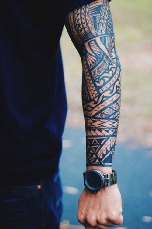 95 татуировок для мужчин на руке отличные идеи