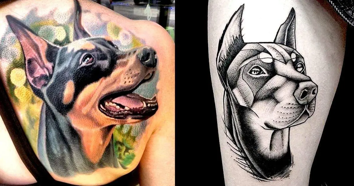 95 tatuaggi di cani: i migliori disegni è significatu