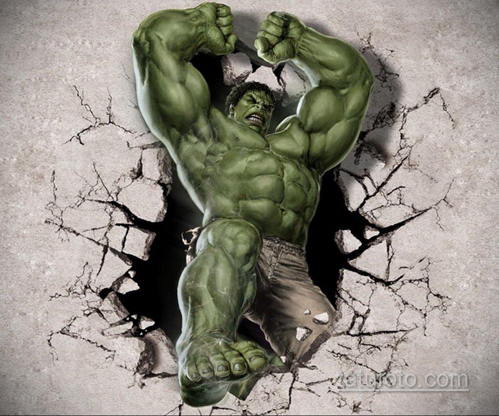 99 tetovaža velikog Hulka: dizajn i značenje