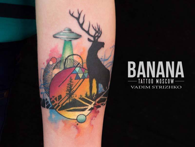 BANANA TATTOO