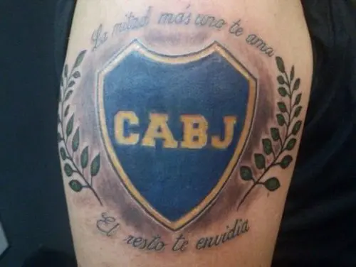 Действительно эффектные татуировки Boca Juniors