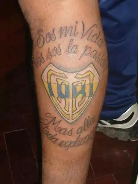 Действительно эффектные татуировки Boca Juniors