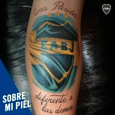 Действительно эффектные татуировки Boca Juniors