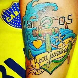 Действительно эффектные татуировки Boca Juniors