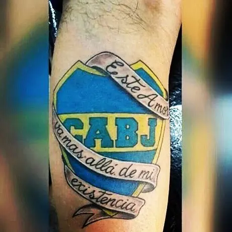 Действительно эффектные татуировки Boca Juniors