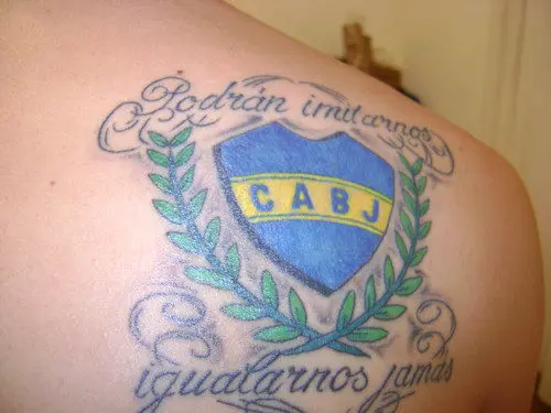 Действительно эффектные татуировки Boca Juniors